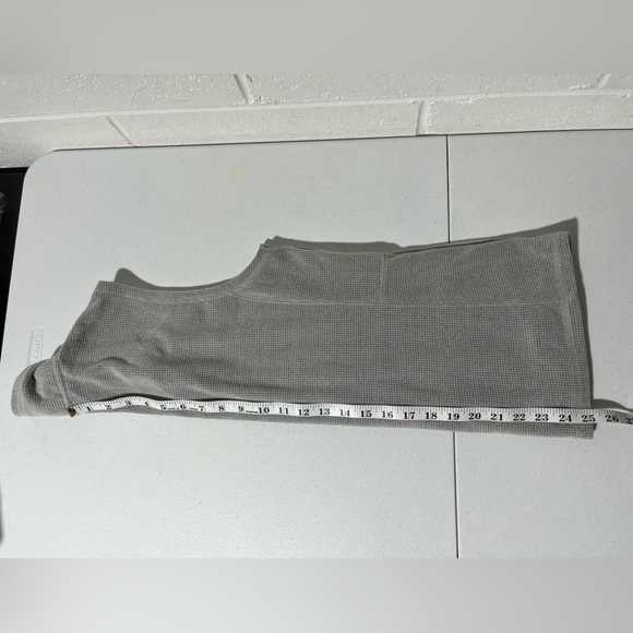 Orvis Stretch Fleece Full Zip Vest Women’s Small Gray Gingham Active Fit B1 - Picture 11 of 11